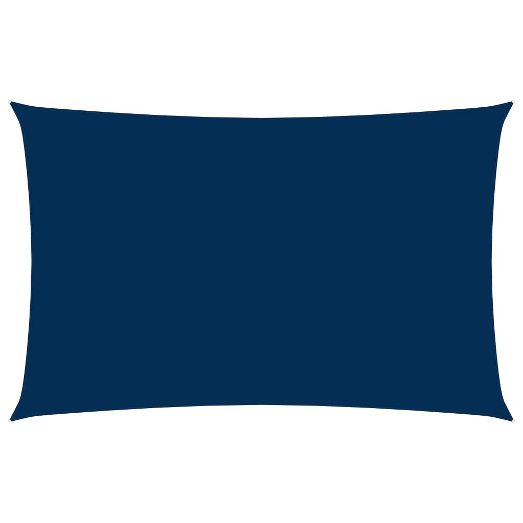 vidaXL Sonnensegel Oxford-Gewebe Rechteckig 2,5x5 m Blau