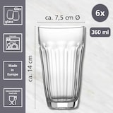 thumbnail of Ritzenhoff & Breker Baku Trinkglas 360 ml 6er Set
