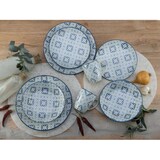 thumbnail of CreaTable Yara Blau Kombiservice 16-tlg Steingut