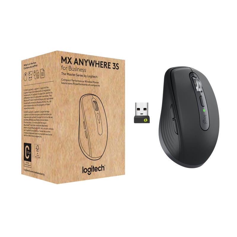 Logitech Mx Anywhere 3S Per Aziende Grafite 910-006958