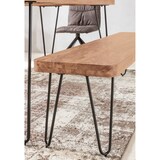 thumbnail of Esszimmer Sitzbank BAGLI Massiv-Holz Akazie 160 x 45 x 40 cm Holz-Bank Natur-Produkt Küchenbank im
