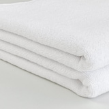thumbnail of Pack 10 toalhões de banho para hotelaria Liso - Fio Torcido - 100% Algodão - 450gr - Branco