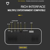 thumbnail of Vidéoprojecteur LED HD 1080P Portable 80 Lumens Home Cinema Avec Télécommande Jaune YONIS