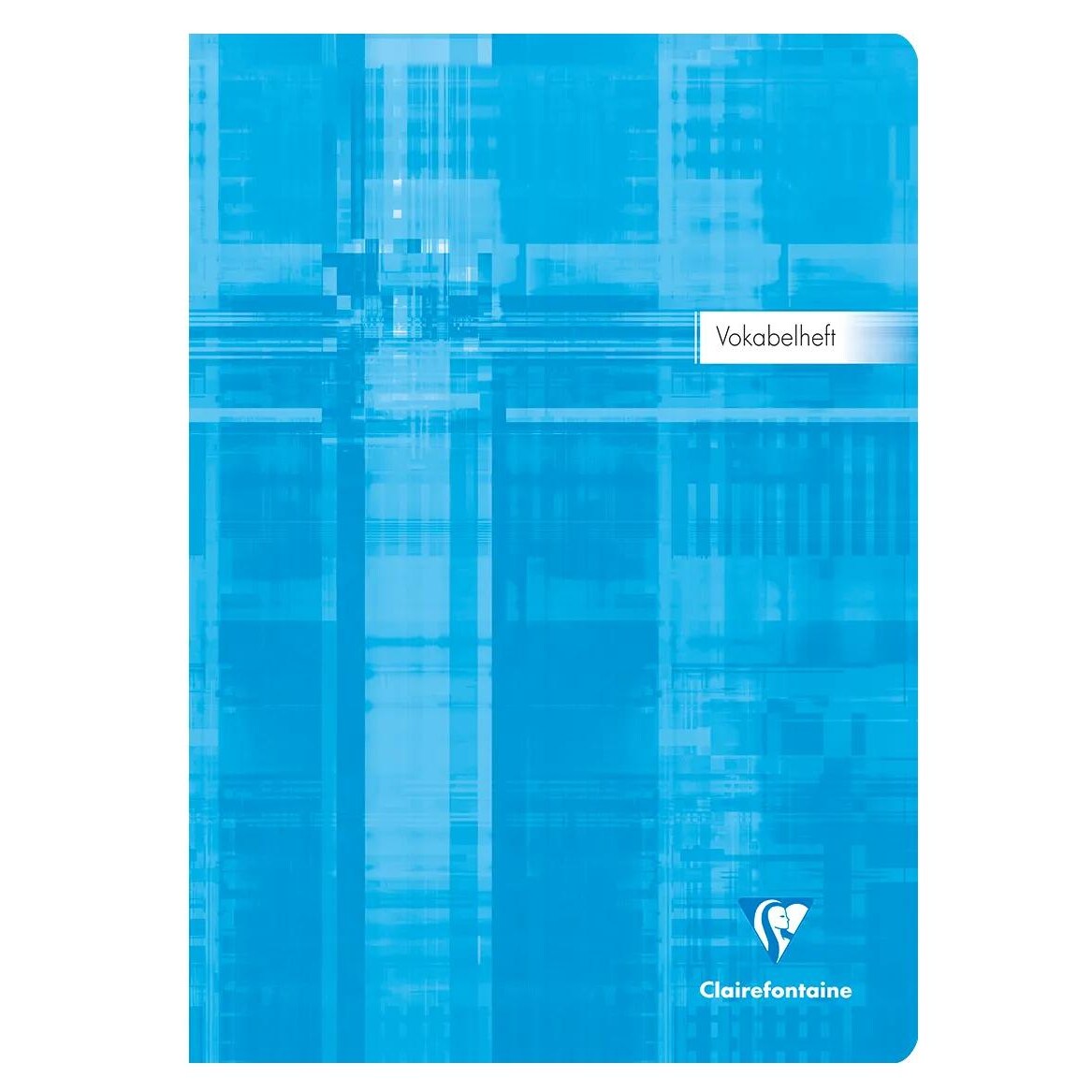 Clairefontaine 10x Vokabelheft DIN A4, 40 Blatt 90g, liniert mit 1 Mittelstrich - 31279C
