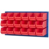 thumbnail of PROREGAL Trägersystem Blaue Systemplatte für Sichtlagerboxen | HxBxT 50x100x2cm | Trägerplatte, Wandhalterung, Kleinteileaufbewahrunghalterung