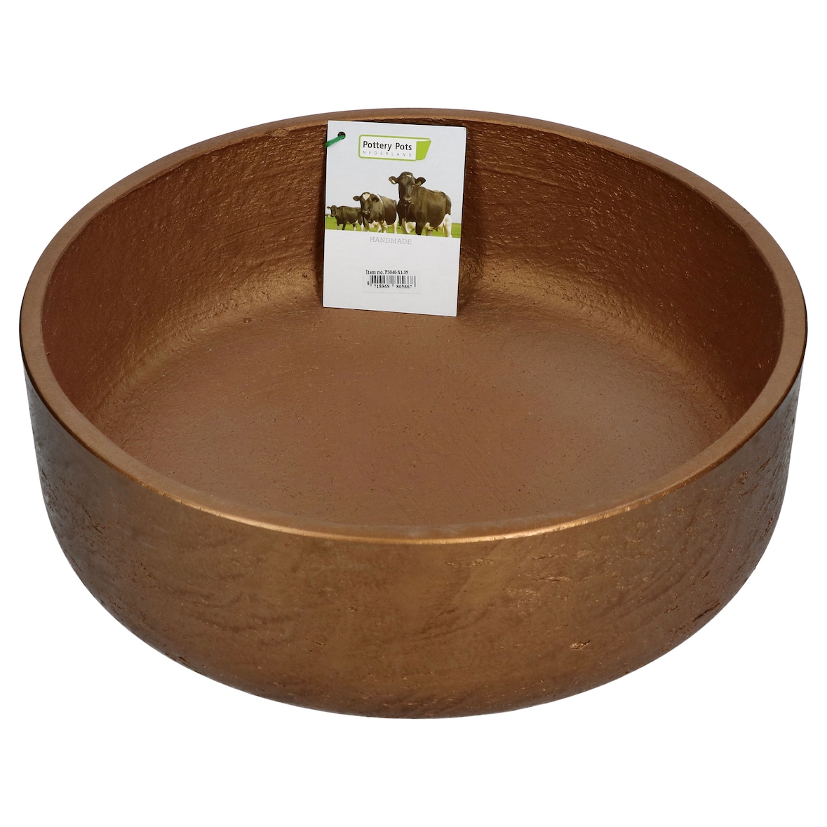 Ethan Dekoschale Größe: L Bronze Ø 35 cm - P3040-S1-35