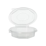 thumbnail of Starpak 50 Verpackungsbecher mit Klappdeckeln, PP 8-eckig 250 ml 2,8 cm x 11 cm x 11 cm transparent