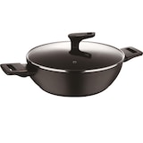 thumbnail of BERGNER Copper – Set aus 2 Kasserollen Ø20cm/Ø28cm (2,2/4,2 L) aus geschmiedetem Aluminium mit Deckeln und Grillpfanne 28×28cm aus Aluminiumguss