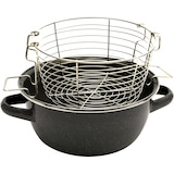 thumbnail of Magefesa Padella Friggitrice con Cestello Antiaderente senza PFOA Cucine Vetroceramica, Grigio, PARMA