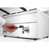 thumbnail of HENDI Doppel-Induktionsfritteuse, Edelstahl, 48.5 x 58 x 40.6 cm, 2 x 8 l, silber