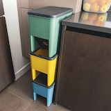 thumbnail of Kitchen Move 3 Mülleimer zur Mülltrennung BERGEN grün blau gelb 3x20L Plastik Bunt