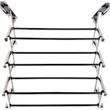 thumbnail of Estendal de parede rebatível COSHANO de 3 metros, em aço inoxidável, com 47 cm de largura.