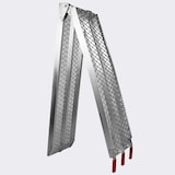thumbnail of Helloshop26 - Rampe de chargement multi-usage pliante aluminium rail collision 226 cm jusqu'a 340 kg gris 3416067