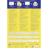 thumbnail of Avery Zweckform 3475 Universal-Etiketten, A4 mit ultragrip, Adressaufkleber, 70 x 36 mm, 100 Bogen/2.400 Etiketten, weiß