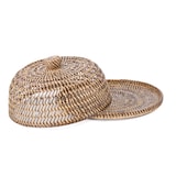 thumbnail of Bazar Bizar Cloche alimentaire en rotin 27x27 cm naturel marron