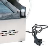 thumbnail of Romux® Piastra Panini Elettrica da 54 cm Doppia da Banco in Acciaio Inox con Doppia Superficie Rigata in Ghisa | Grill a Contatto 300° - 2600 W