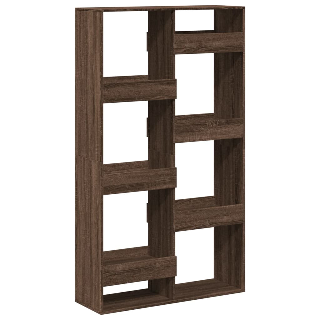 vidaXL Bücherregal Eichen-Optik 100x33x175 cm Holzwerkstoff