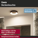 thumbnail of Paulmann LED Deckenleuchte Casca  IP44  White Switch 2100lm 230V 23W  Schwarz matt 71097