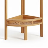 thumbnail of Estante de canto em bambu com 3 níveis Canoply 85x29x29cm Natural 7house