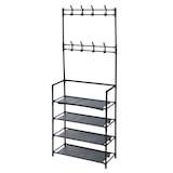 thumbnail of Storage solutions Kledingrek met 4 schappen 60x26x155 cm