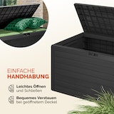 thumbnail of Auflagenbox `Holzoptik` klappbar Deckel 120x46x57cm