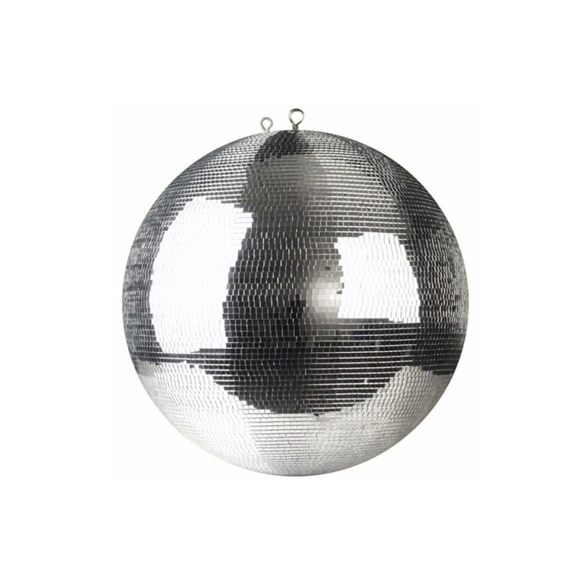 Spiegelkugel 30cm silber - Safety - Diskokugel Echtglas - 7x7mm Spiegel PREMIUM