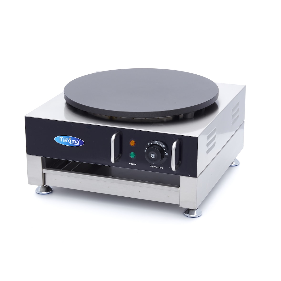 Professionele crêpemaker van 40 cm met crêpehark - Maxima. Maxima