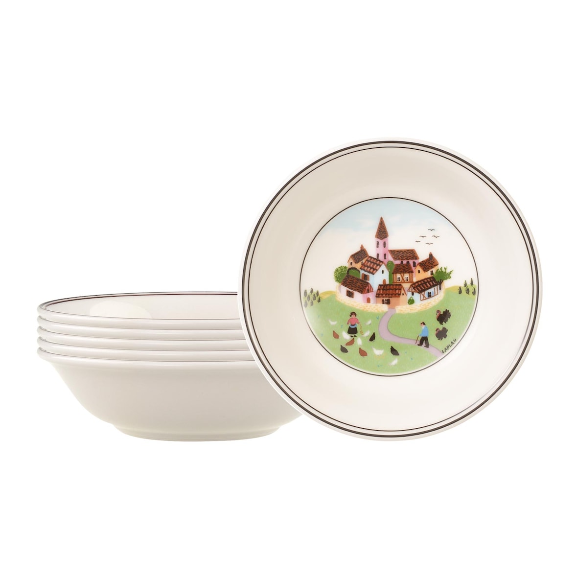 Villeroy & Boch Design Naif Dessertschale ø 14 cm 6er Set