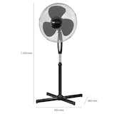 thumbnail of Ventilateur sur pied 40cm avec telecommande Clatronic VL 3741S Noir