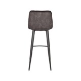 thumbnail of Label51 - Set van 2 - Jelt barkruk 78cm velvet antraciet