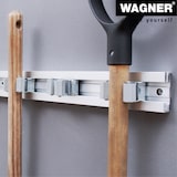 thumbnail of WAGNER Gerätehalter CLIPS & SCHIENE AUSZIEHBAR - 60-110 x 5,5 cm, Aluminium, 5 Clips, Tragkraft bis 2 kg/Clip - 15204611