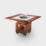 thumbnail of Brasero barbecue plancha Grandgousier 1000X1000 couronne bois
