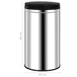 thumbnail of DELUKE® Sensor Mülleimer Küche 60L Edelstahl Automatik Bewegungssensor Klemmring Smarter Abfalleimer mit Deckel Müllbehälter Kücheneimer