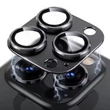 thumbnail of MobileKing Kameraschutz Aluminium in schwarz für iPhone 14 Pro - mit Glasfolie - MBK-2858