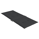 thumbnail of vidaXL Tuinstoelkussens 6 st hoge rug 120x50x3 cm stof zwart