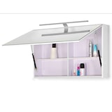 thumbnail of Badezimmer Spiegelschrank weiß Hochglanz 70cm NIAGARA DELUXE