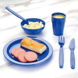 thumbnail of Olympia Kristallon polycarbonaat fruitschaaltjes blauw