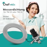 thumbnail of Chef-Mix Dichtungsgummi Ersatz für Vorwerk Thermomix TM31 TM21