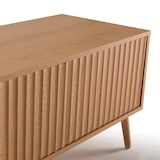 thumbnail of Meuble TV Lluvia 3 portes chêne, longueur 130 cm