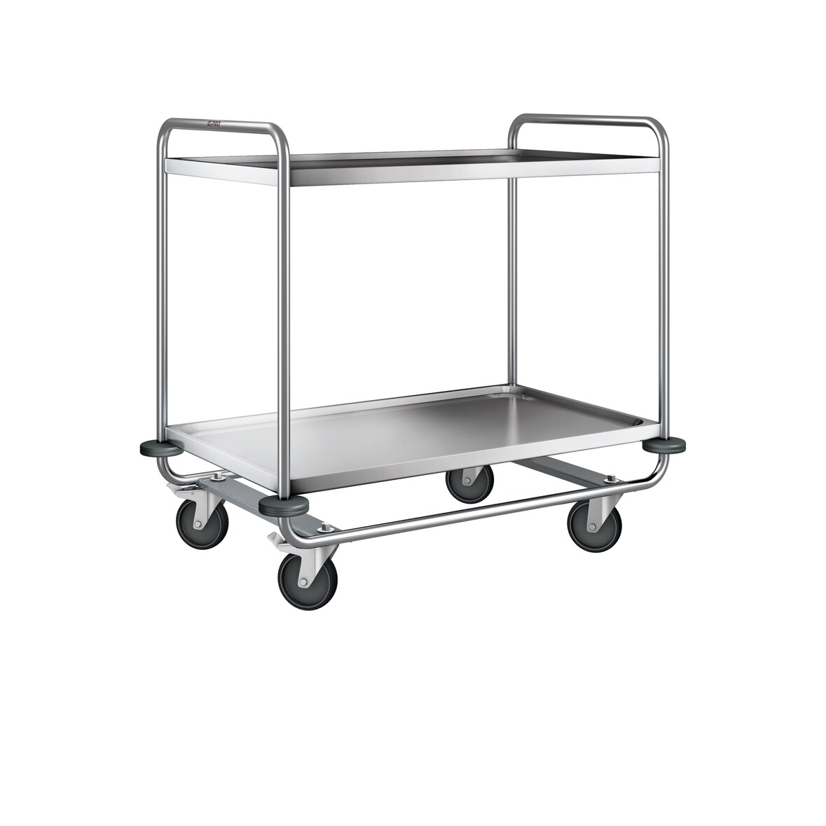 B.PRO Serveerwagen SW 10x6-2 in zware uitvoering met staalverzinkte wielen.
