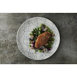 thumbnail of Churchill Super Vitrified Studio Prints Kintsugi Perlgrau Flache Coup Teller, 21.7 cm, 12 Stück