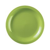 thumbnail of MONOUSO - Wiederverwendbare Robuste Teller PP Flach Grasgrün "Round" Ø22cm (600 Stück)