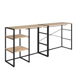 thumbnail of Lot de 2 portants vêtements sous combles KADRA modulables 200x85cm