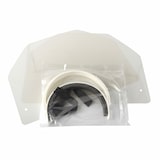 thumbnail of Gesichtsschutzmaske Schutzschild inkl. 2 Visiere 25 cm weiss zum Selbstaufbau