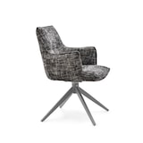 thumbnail of Esszimmerstuhl / Drehstuhl Tavaro Stoff grau hjh LIVING