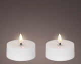 thumbnail of Solar LED Teelicht Outdoor 7x3cm Kunststoff Outdoorkerzen Flammenlose Teelichtkerzen flackernde Flamme Tischkerzen Dekokerzen Kerzen Weiß Warmweiß