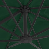 thumbnail of Parasol de jardin avec base portable vert Modèle Titan Marine