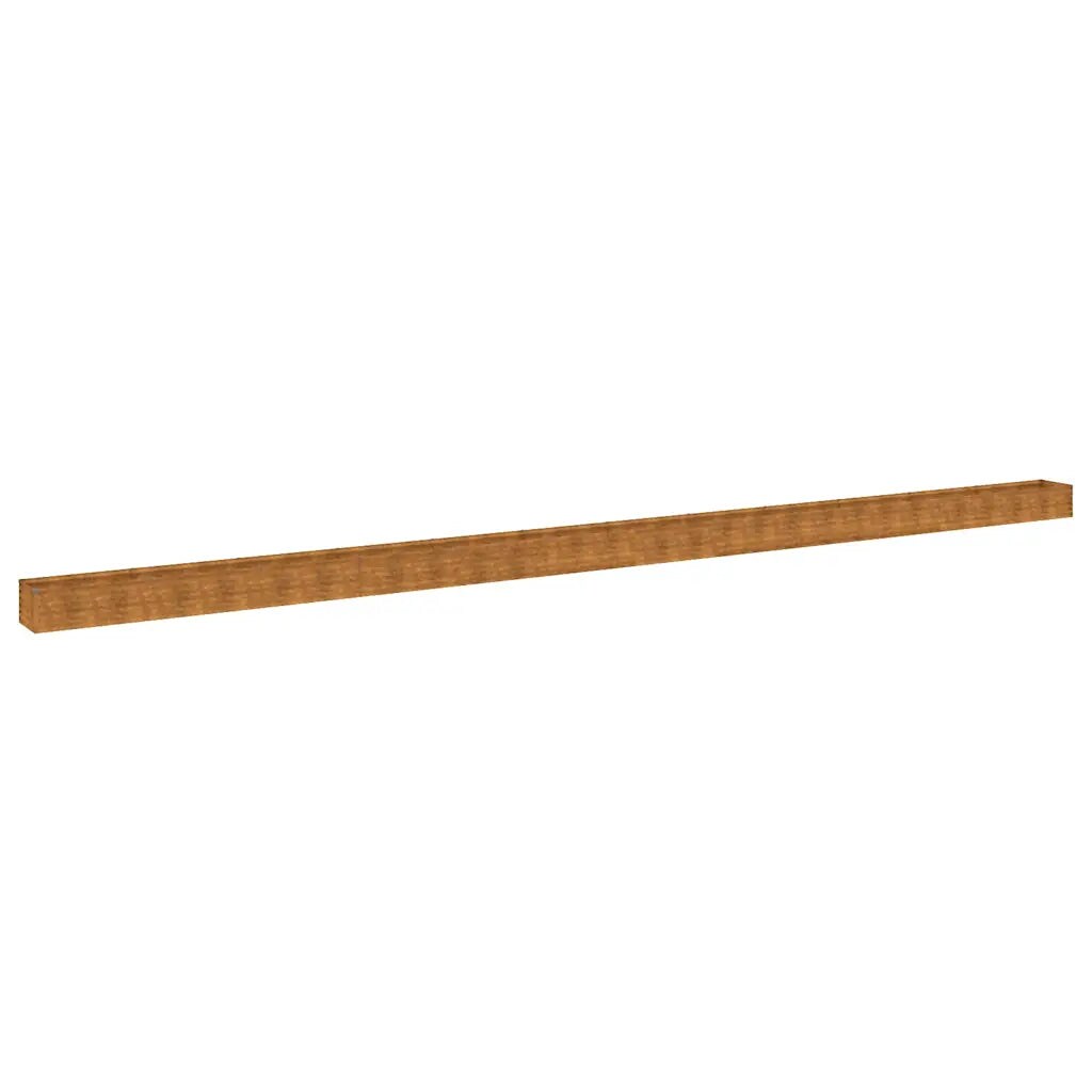 Helloshop26 - Hochbeet geräumig dekorativ 1152 x 50 x 36 cm aus rostigem Cortenstahl 02_0046133