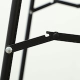 thumbnail of HOMCOM espejo de pie cuerpo entero arqueado, 150x50 cm, espejo de cuerpo entero, independiente, apoyado y de pared, sin marco, para dormitorio, negro