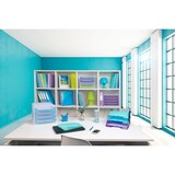 thumbnail of Exacompta - Réf. 113235D - Carton de 6 Corbeilles à courrier COMBO MIDI - 34 x 25 x 6,5 cm - pour format A4 + - vert anis transparent glossy